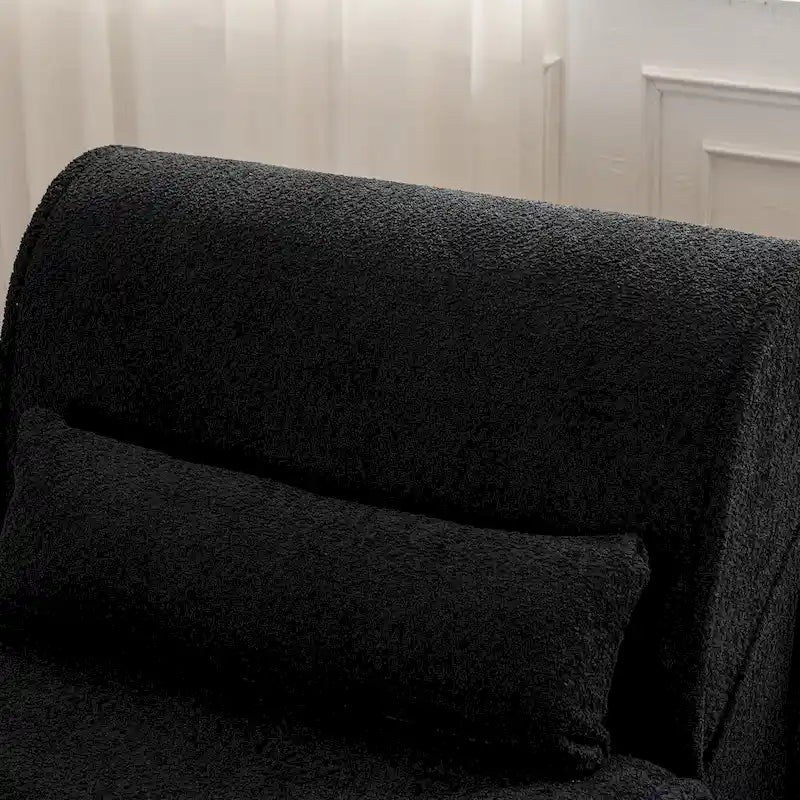Timeless Fabric Recliner with Ergonomic Design and Matching Pillows