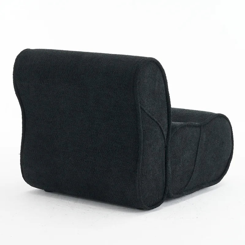 Timeless Fabric Recliner with Ergonomic Design and Matching Pillows