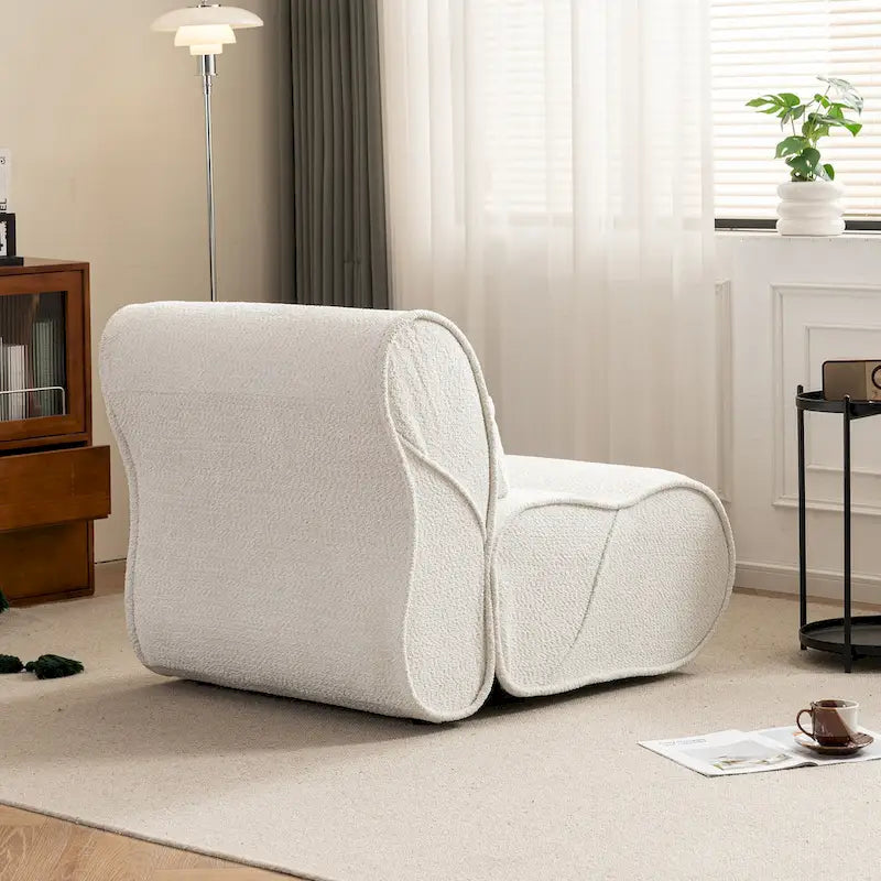 Timeless Fabric Recliner with Ergonomic Design and Matching Pillows