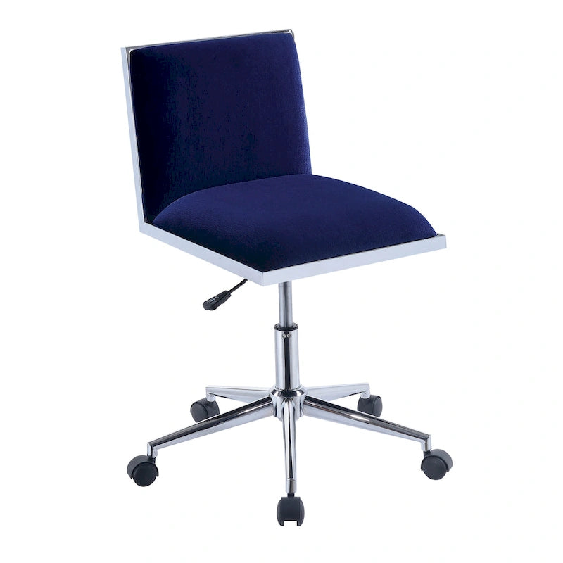 Contemporary Fabric Height Adjustable Office Desk Chair by Furniture of America