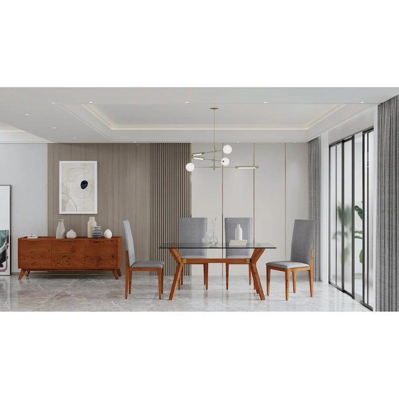 Modern Glass Dining Table