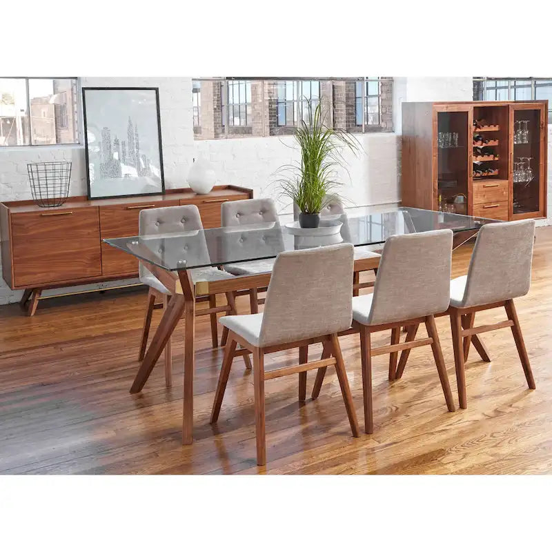 Modern Glass Dining Table