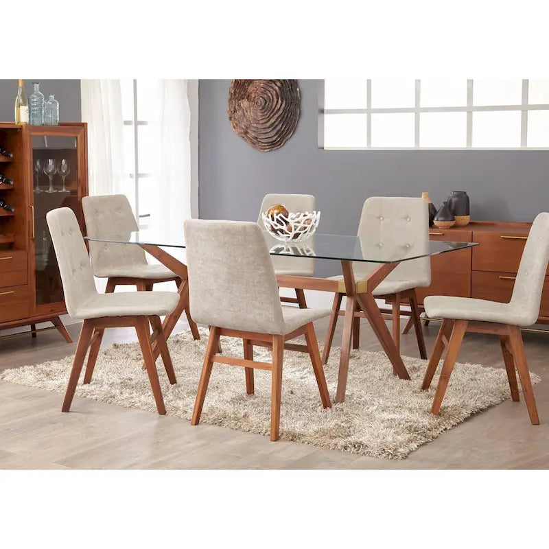 Modern Glass Dining Table