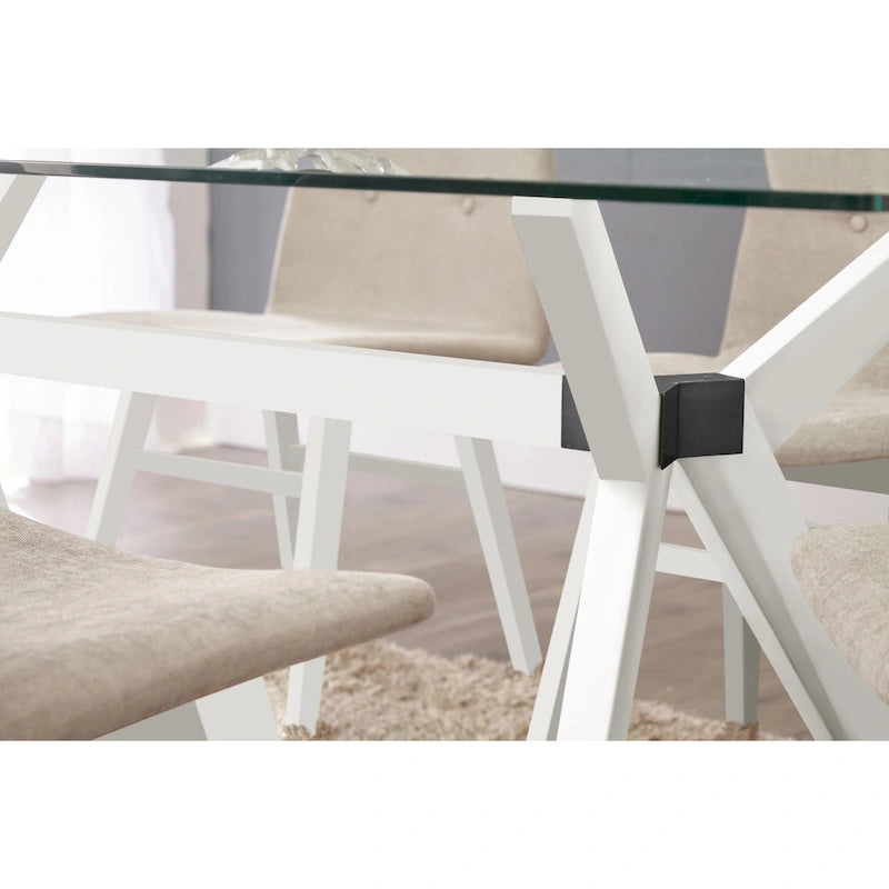 Modern Glass Dining Table