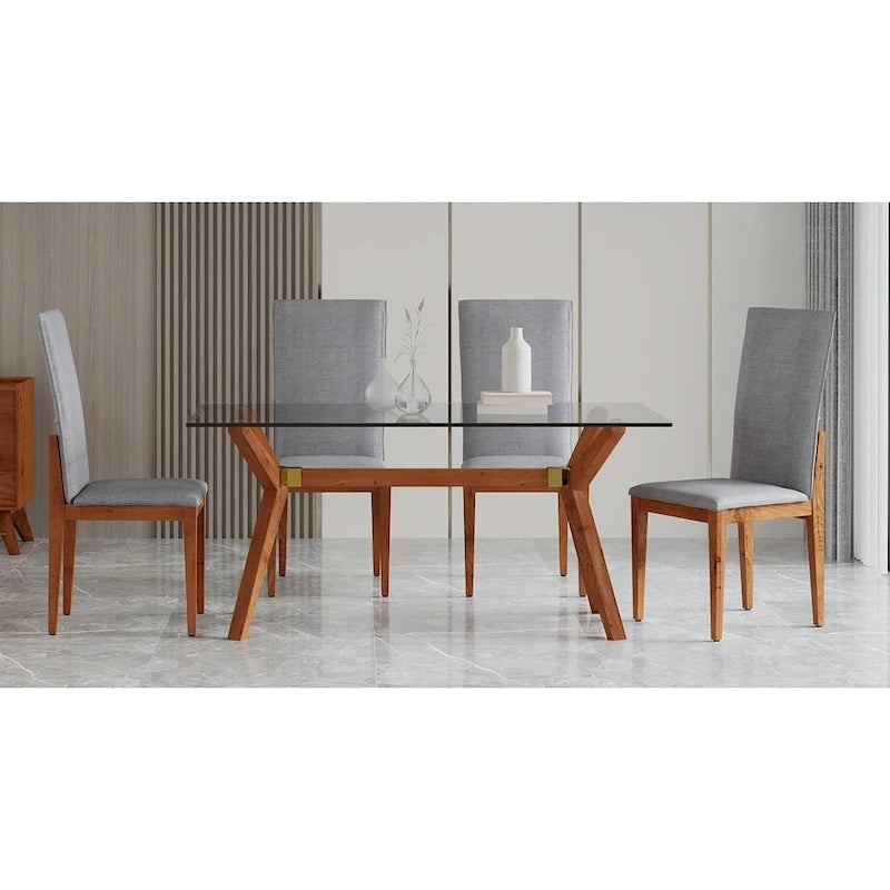Modern Glass Dining Table