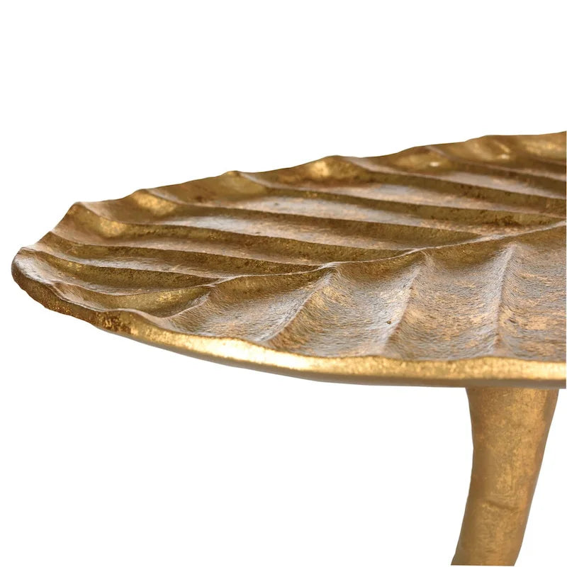 Gold Side Table - 15 x 13 x 21 - 15Wx13Dx21H