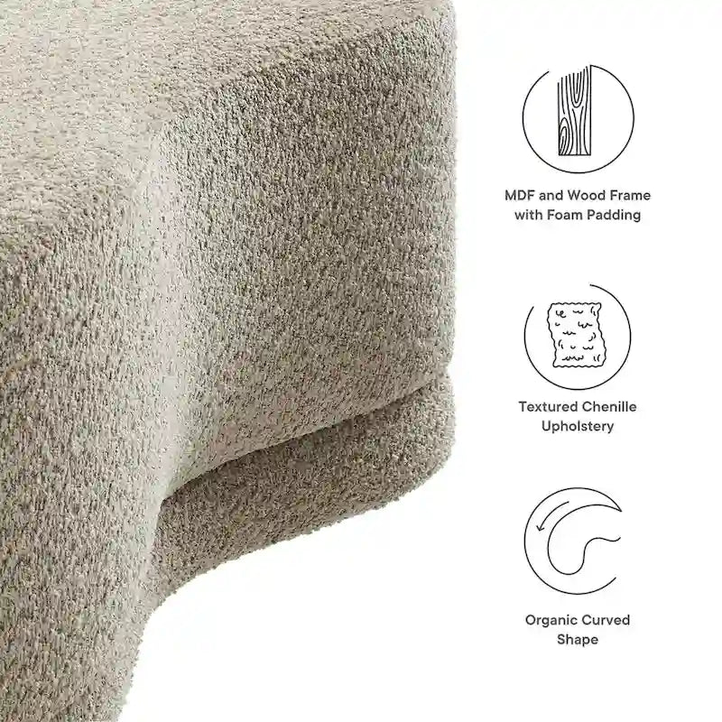 48 Upholstered Ottoman Bench