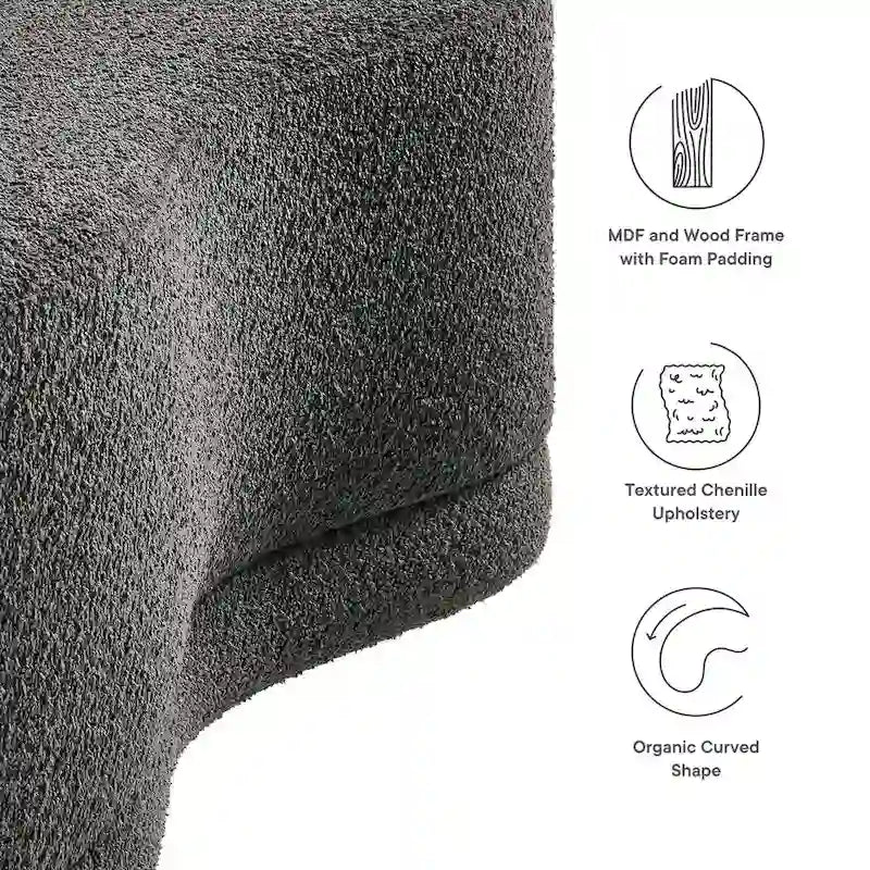 48 Upholstered Ottoman Bench
