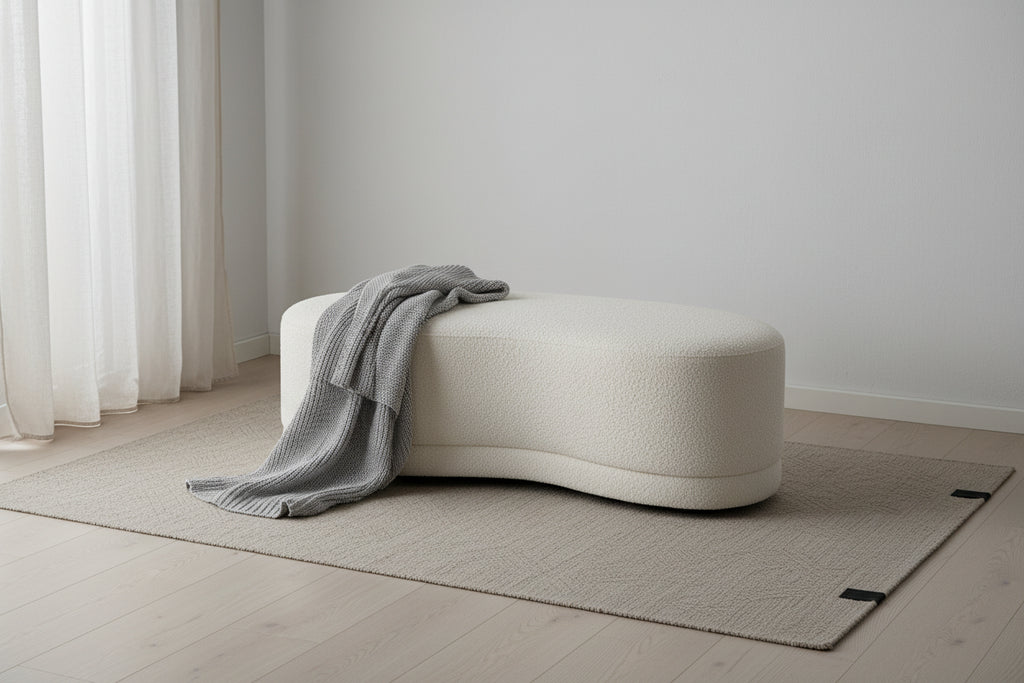 48 Upholstered Ottoman Bench