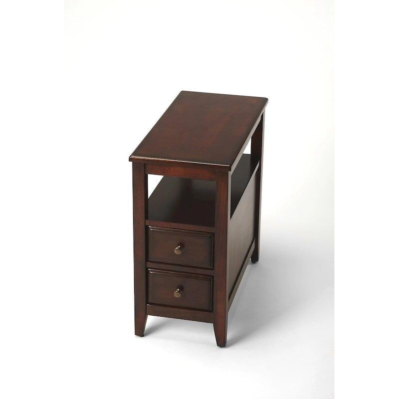 Cherry Chairside Table