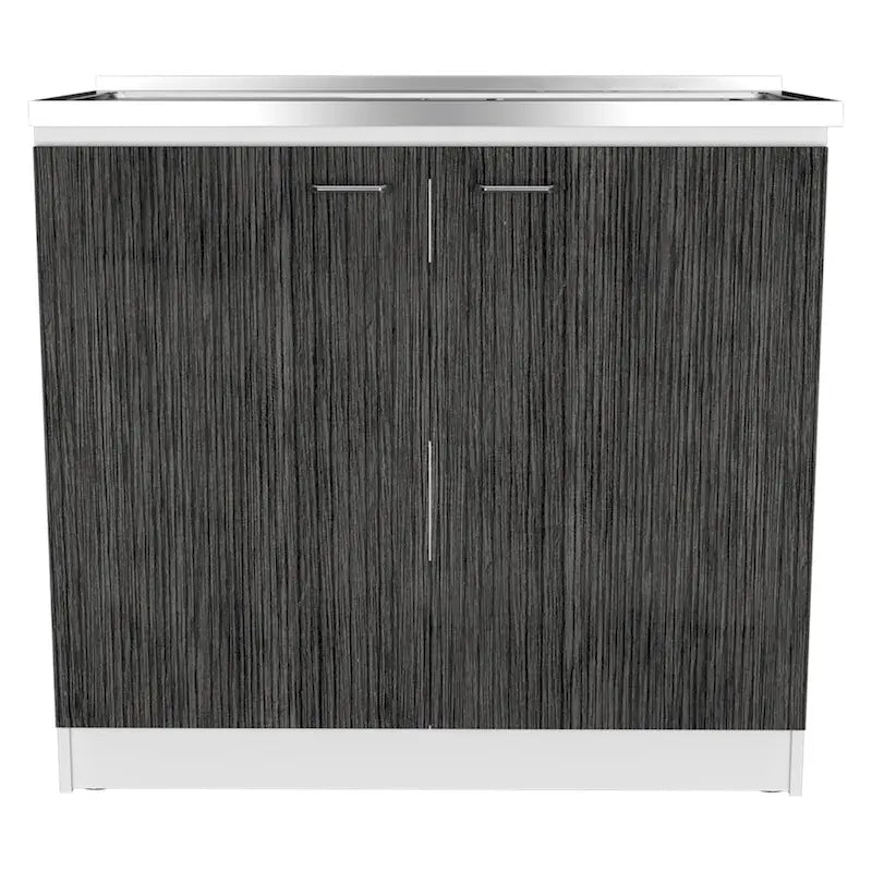 Rectangle 2-Door Utility Sink and Cabinet