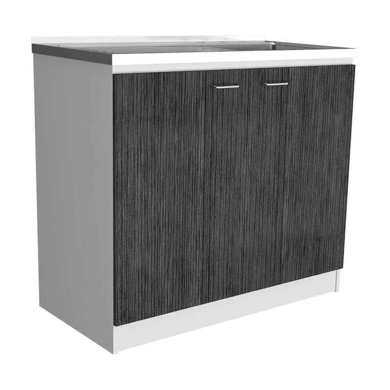 Rectangle 2-Door Utility Sink and Cabinet