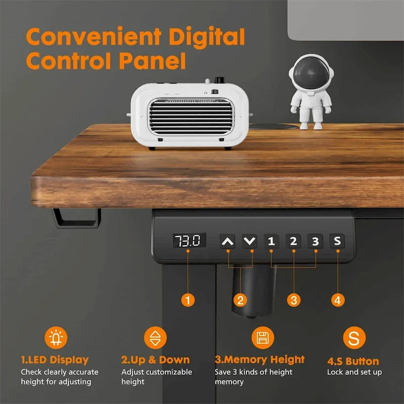 Electric Height Adjustable Standing Desk